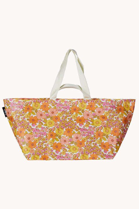 Fleur Floral Beach Bag