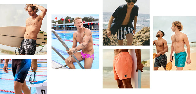 Men s Swimwear What should you choose Swimwear Galore AU
