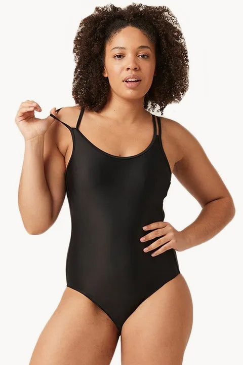 Period Proof Double Strap One Piece