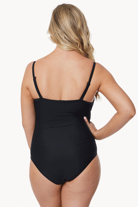 Contours F Cup Cross Front One Piece