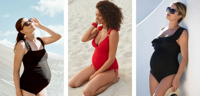 Swimsuits for pregnant ladies sales
