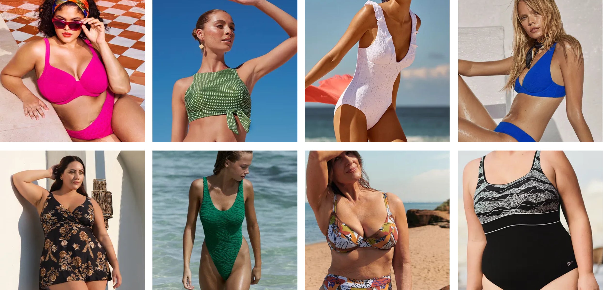 Swimwear for hourglass shape on sale