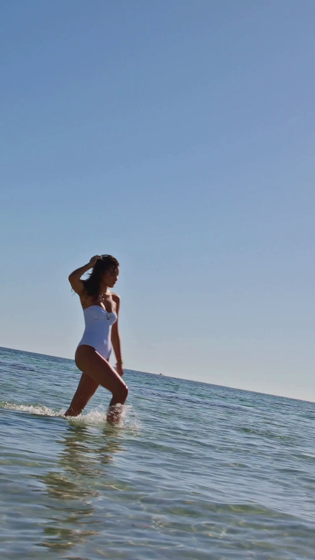 Luna Ring Front Bandeau One Piece