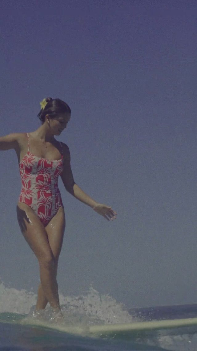 Row Of Palms Bella One Piece