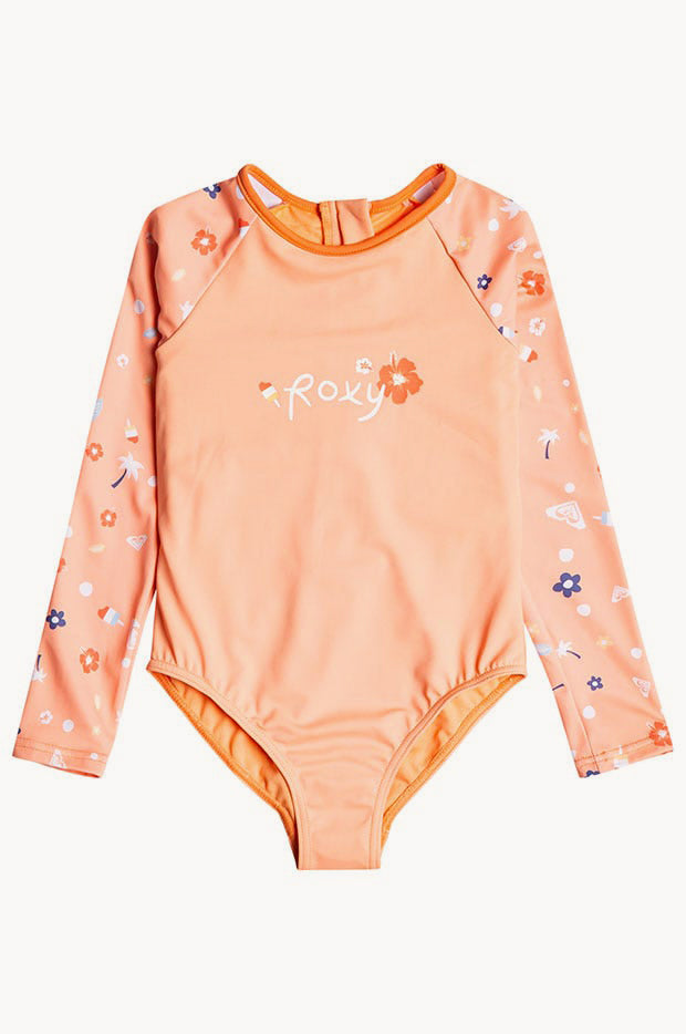 Toddler Girls Have Fun First Sunsuit