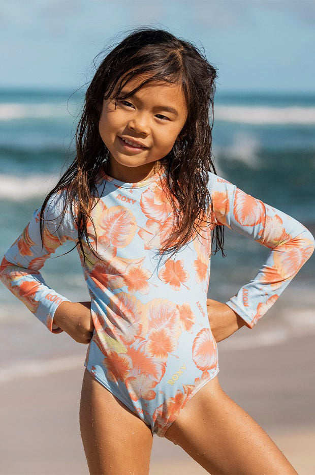 Toddler Girls Magic Spirit Sunsuit CERULEAN - Main Image