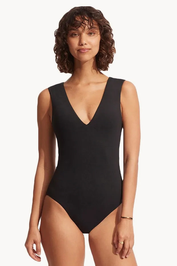 Collective V Neck One Piece