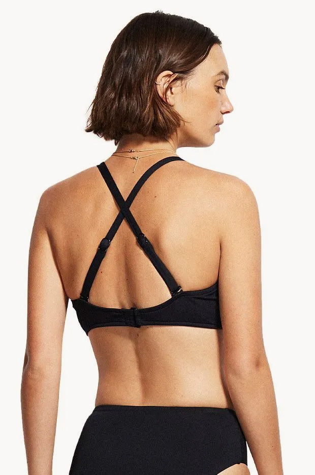 Collective F Cup Wrap Front Bra
