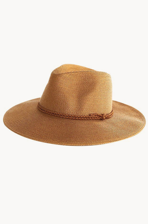 Knot Trim Packable Panama Hat