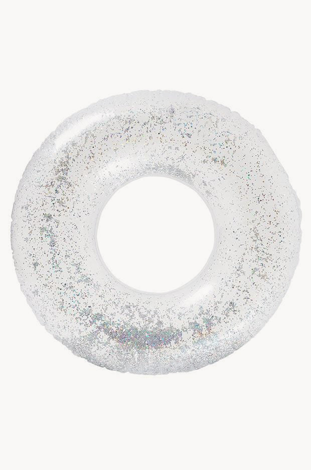Sunny Life - Glitter Pool Ring - Clear | Swimwear Galore AU