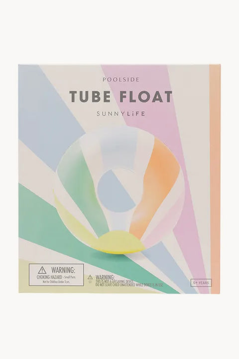 Pastel Gelato Pool Side Tube Float