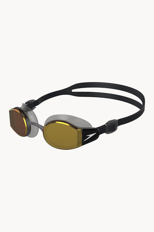 Speedo Mariner Pro Mirror Swimming Goggles Black