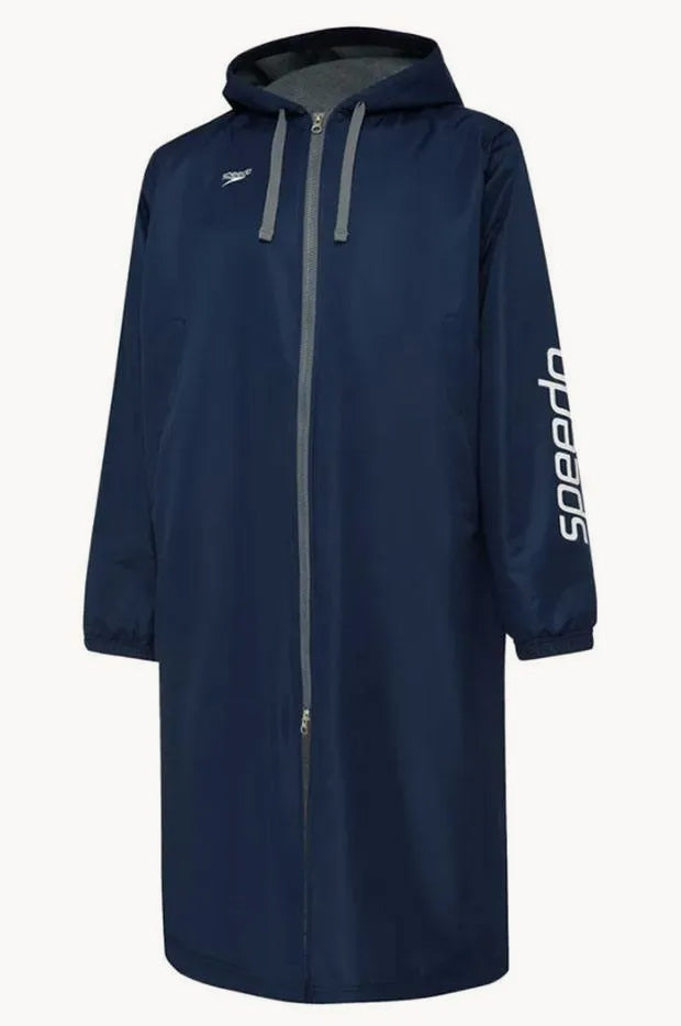 Speedo Unisex Logo Deck Coat Navy Swimwear Galore AU