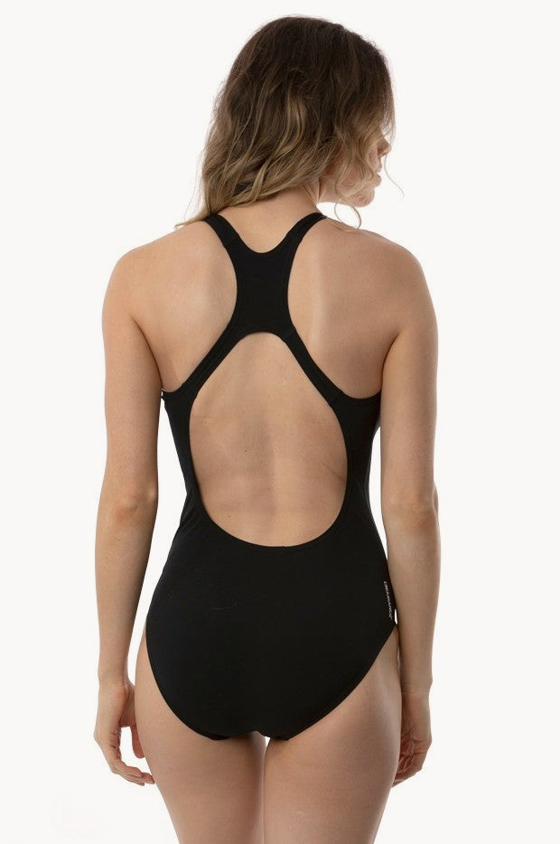 Speedo Endurance Medalist One Piece Black Swimwear Galore US