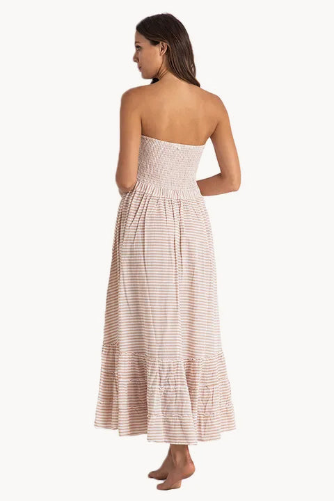 Summer Stripe Sunshine Maxi Dress